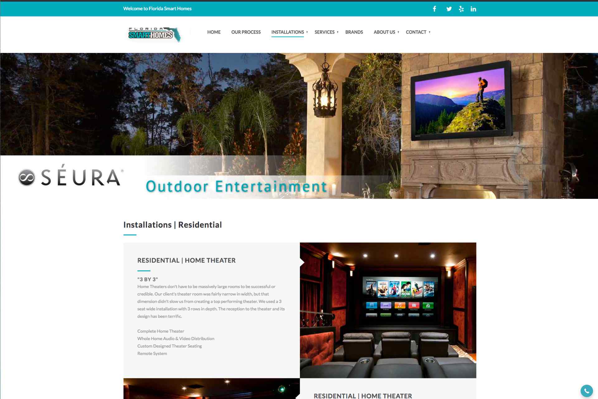 Audio Video Dealer website